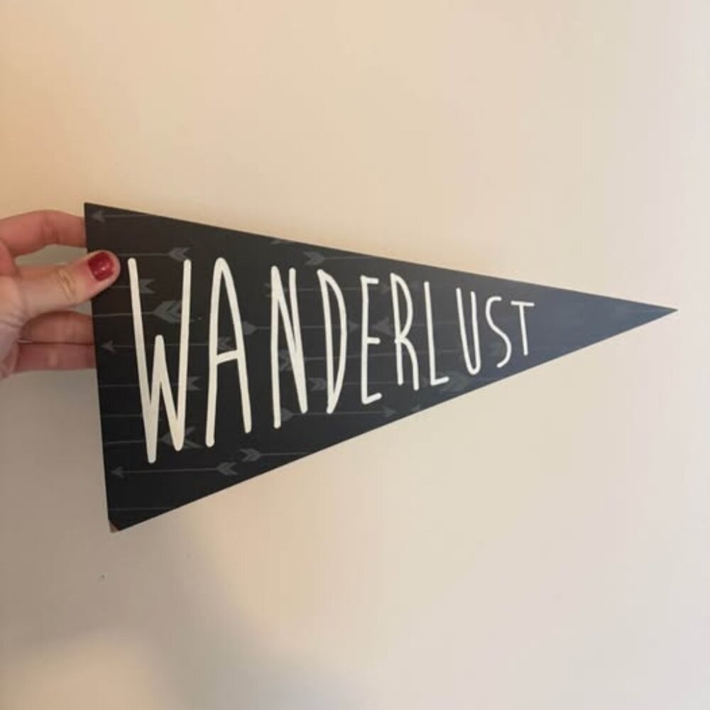 Wanderlust arrow Wall Decor